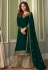 Shamita shetty green georgette palazzo suit 8421