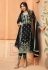 Black georgette embroidered kameez with pant 96002