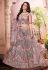 Pink net lehenga choli 1095