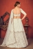 Off white art silk sequins work lehenga choli 1761