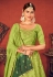 Light green art silk sequins work lehenga choli 1766