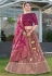 Brown silk lehenga choli 2313