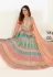 Peach georgette embroidered lehenga choli 1143