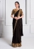 Brown lycra festival wear saree 21516