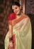 Kajal aggarwal light green silk saree with blouse 5179