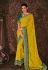 Kajal aggarwal yellow silk saree with blouse 5185