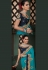 Sky blue silk festival wear saree 117932