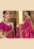 Pink silk saree with blouse 118692