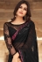 Black brasso festival wear saree 812