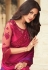 Pink satin festival wear saree 816