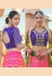 Pink brocade silk embroidered lehenga choli 4219