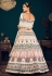 Off white georgette lehenga choli 1815