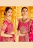 Pink velvet bridal lehenga choli 8303