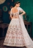 Off white georgette lehenga choli 1823