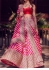 Bollywood model multi color wedding lehenga