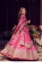 Bollywood model multi color wedding lehenga