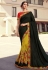 Black art silk half n half saree 126258