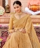 Beige georgette festival wear saree 29742