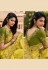 Light green georgette festival wear saree 6802