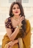 Mustard silk saree with blouse 3604