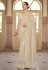 Beige georgette festival wear saree 7507