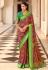 Pink brasso saree with blouse 122