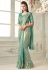 Light green silk party wear saree 7103