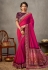 Pink silk festival wear saree 41508