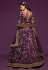 Purple art silk embroidered lehenga choli 7803