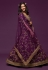 Purple art silk embroidered lehenga choli 7803