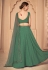 Sea green georgette sequins work lehenga choli 1793