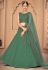 Sea green georgette sequins work lehenga choli 1793