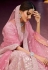 Pink organza gota work lehenga choli 7103