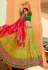 Light green silk embroidered lehenga choli 133211