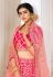 Pink silk embroidered lehenga choli 1107