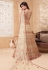 Beige net sequins work lehenga choli 1044