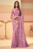 Light purple silk saree with blouse 6105