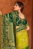 Green silk festival wear saree 4806