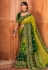 Green silk festival wear saree 4806