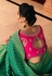 Green silk festival wear saree 10130