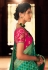 Green silk festival wear saree 10130