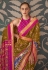 Mehndi silk festival wear saree 114B