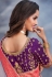 Light purple silk festival wear saree 1302