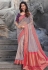 Light purple silk festival wear saree 1302