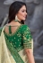 Off white silk saree with blouse 1305