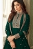 shamita shetty green georgette floor length anarkali suit 8628