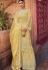 light yellow net embroidered palazzo pakistani suit 102