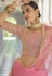 Pink soft net a line lehenga choli 8404