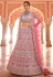 Light purple crepe circular lehenga choli 8507