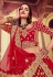 Red silk bridal lehenga choli 106